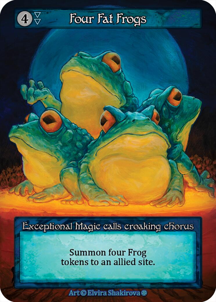 Four Fat Frogs [Gothic] | Exor Games New Glasgow