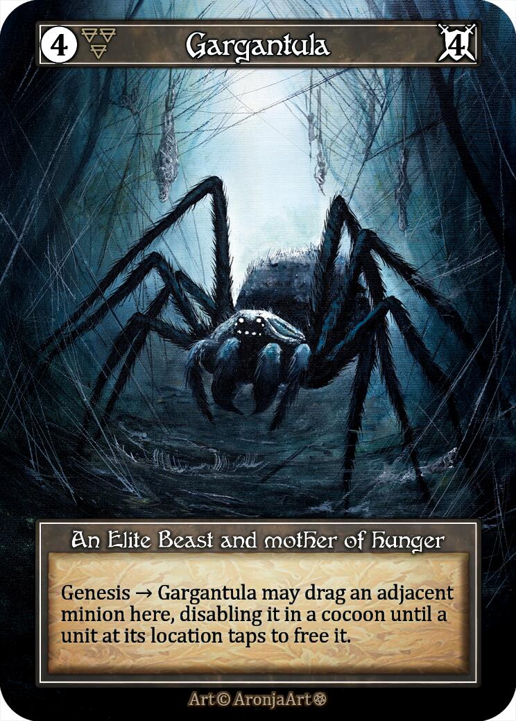 Gargantula (Foil) [Gothic] | Exor Games New Glasgow
