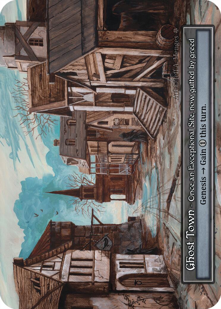 Ghost Town (Foil) [Gothic] | Exor Games New Glasgow