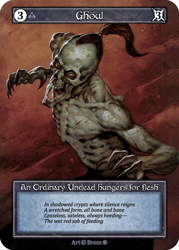 Ghoul (Foil) [Gothic] | Exor Games New Glasgow