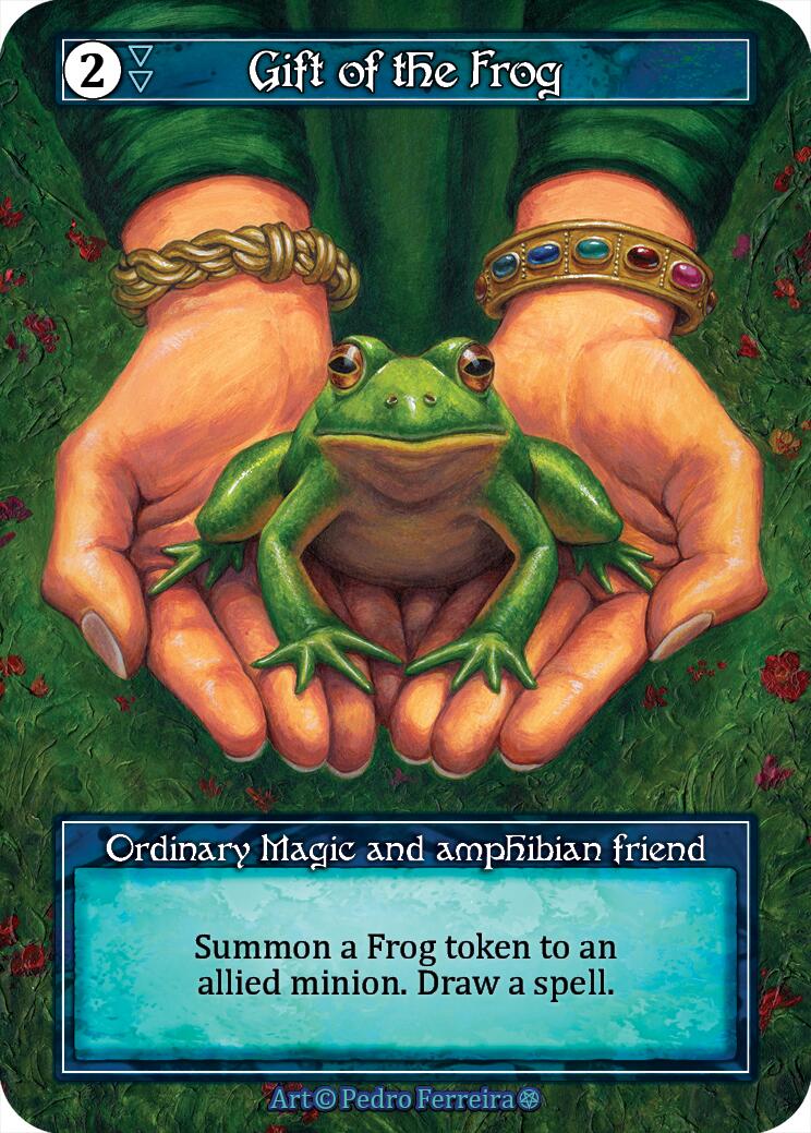 Gift of the Frog (Foil) [Gothic] | Exor Games New Glasgow