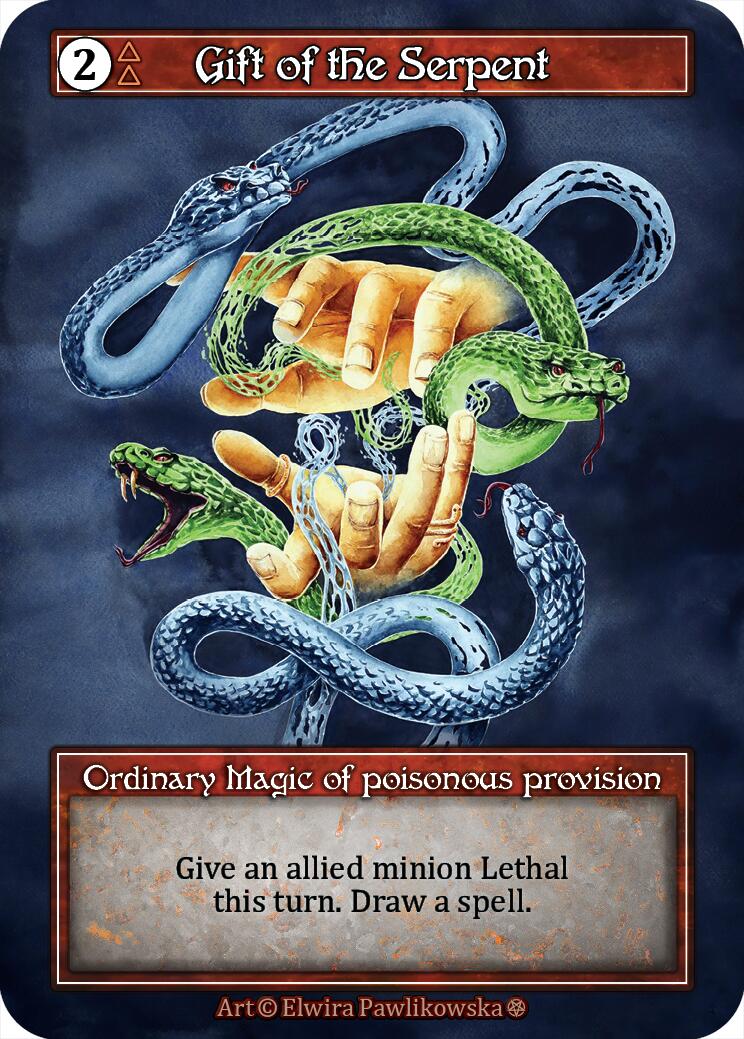 Gift of the Serpent (Foil) [Gothic] | Exor Games New Glasgow
