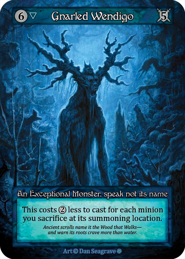 Gnarled Wendigo [Gothic] | Exor Games New Glasgow