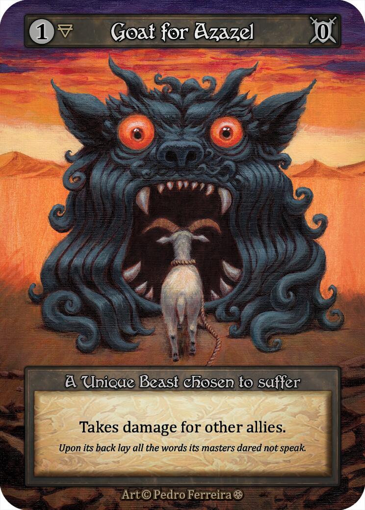 Goat for Azazel [Gothic] | Exor Games New Glasgow