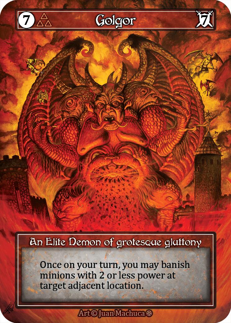 Golgor (Foil) [Gothic] | Exor Games New Glasgow
