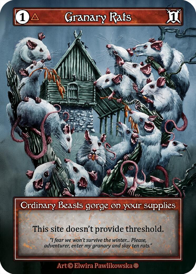 Granary Rats (Foil) [Gothic] | Exor Games New Glasgow