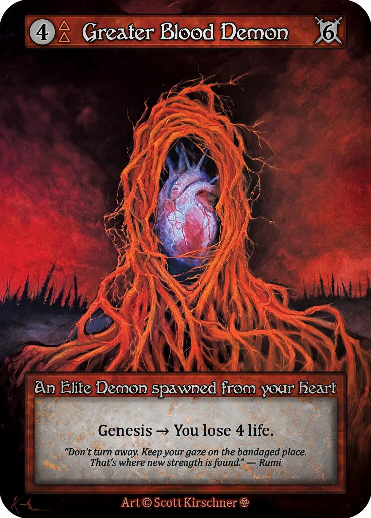 Greater Blood Demon [Gothic] | Exor Games New Glasgow