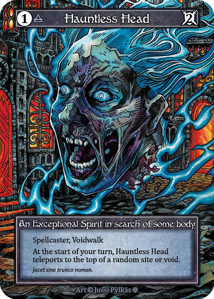 Hauntless Head (Foil) [Gothic] | Exor Games New Glasgow