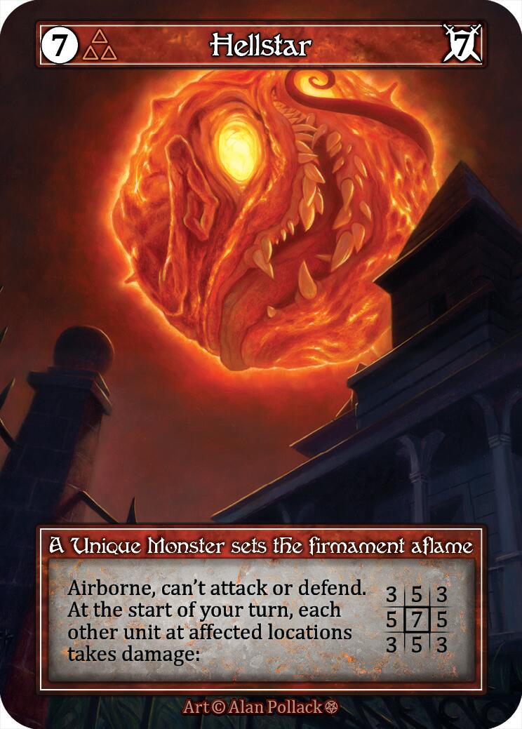 Hellstar (Foil) [Gothic] | Exor Games New Glasgow