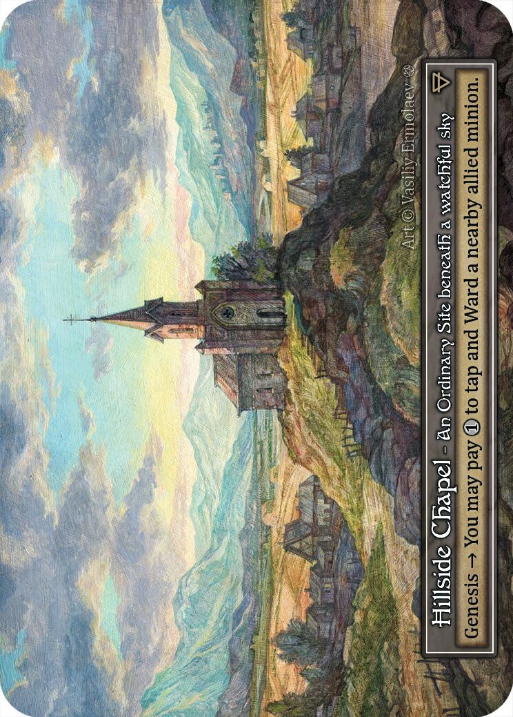 Hillside Chapel (Foil) [Gothic] | Exor Games New Glasgow
