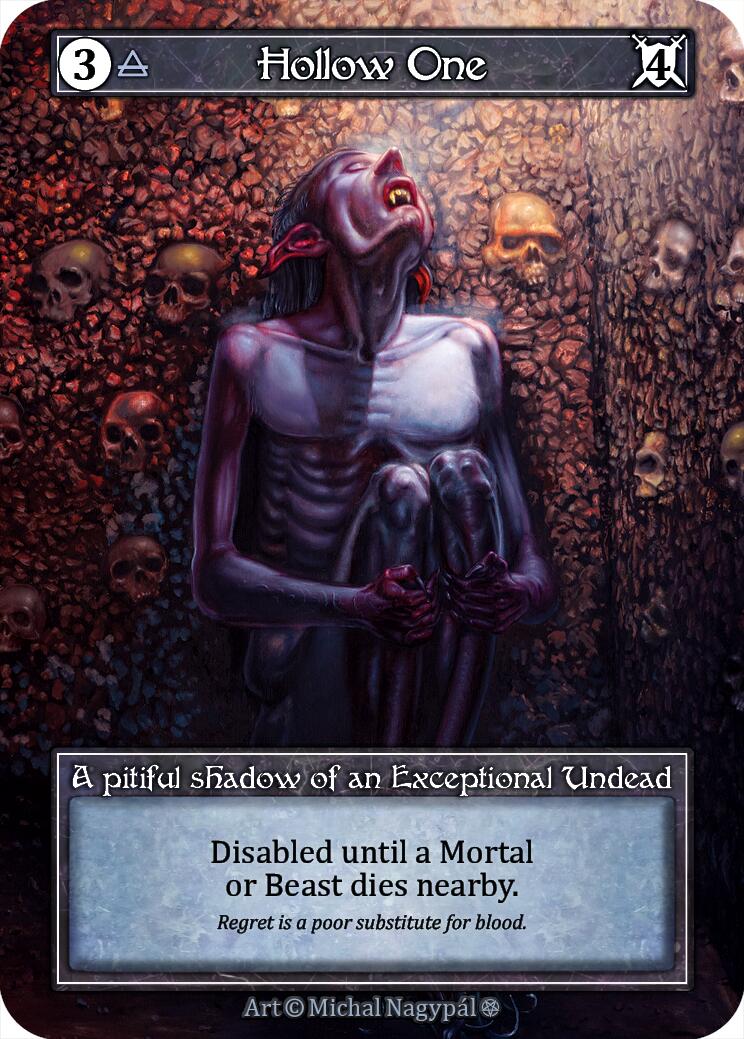 Hollow One (Foil) [Gothic] | Exor Games New Glasgow