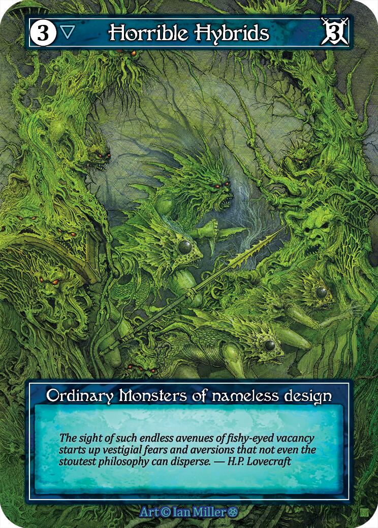 Horrible Hybrids (Foil) [Gothic] | Exor Games New Glasgow