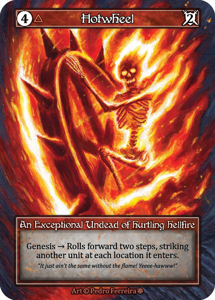 Hotwheel (Foil) [Gothic] | Exor Games New Glasgow