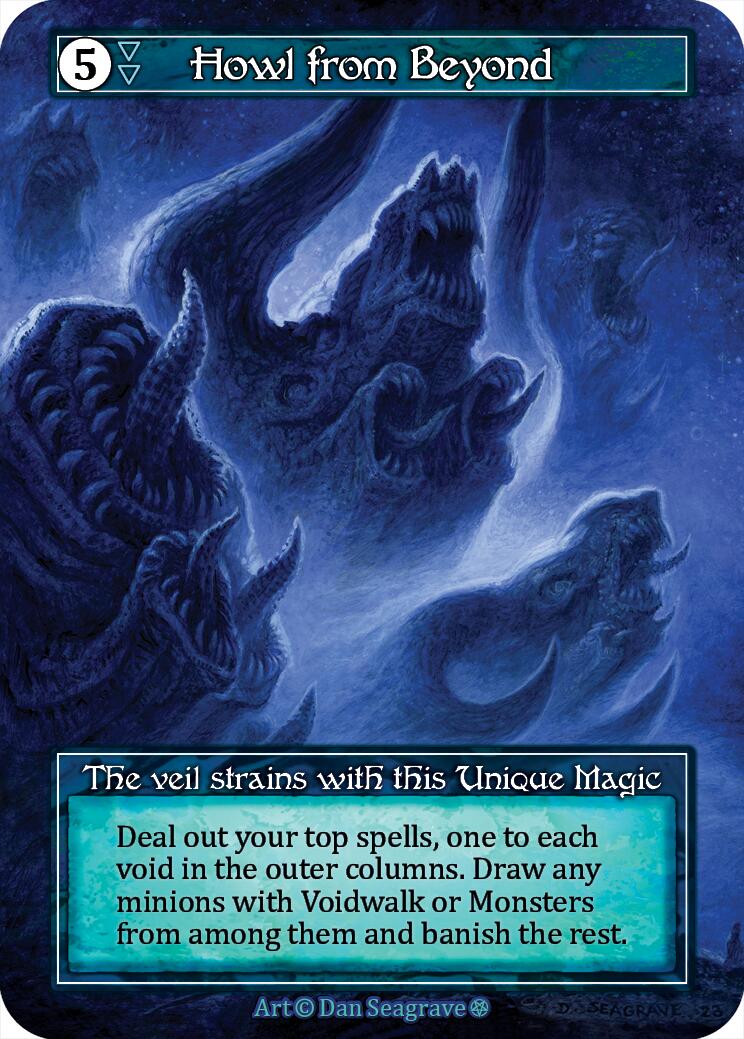 Howl from Beyond (Foil) [Gothic] | Exor Games New Glasgow
