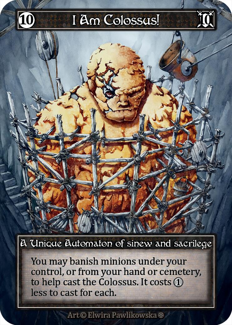 I Am Colossus! (Foil) [Gothic] | Exor Games New Glasgow