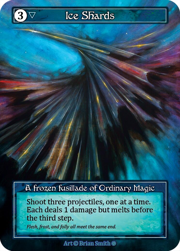 Ice Shards (Foil) [Gothic] | Exor Games New Glasgow