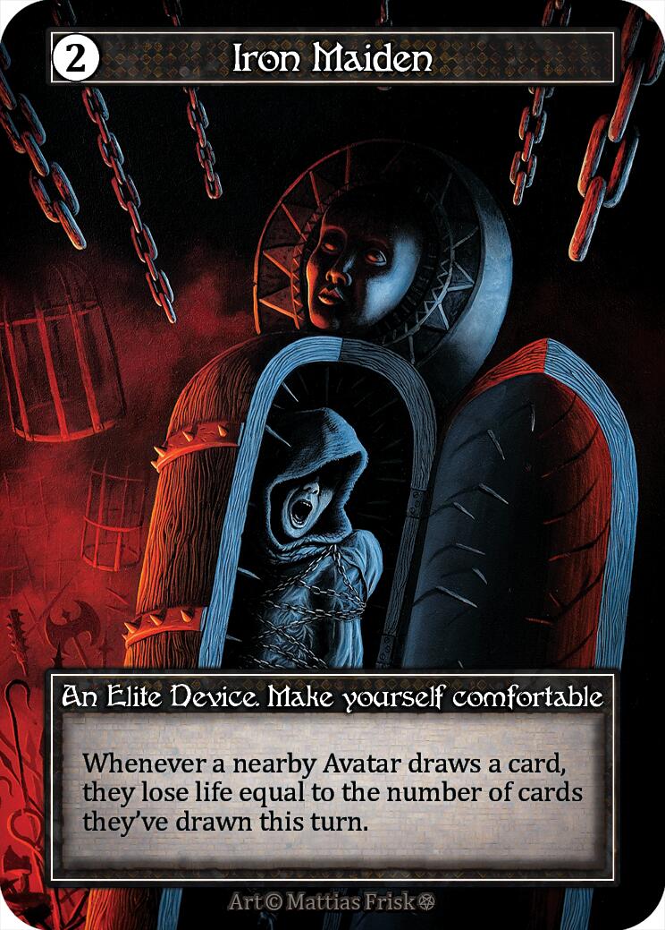 Iron Maiden (Foil) [Gothic] | Exor Games New Glasgow