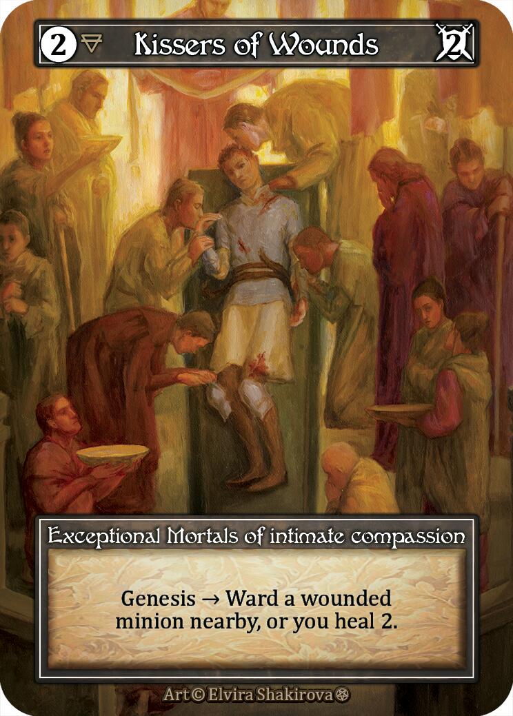 Kissers of Wounds (Foil) [Gothic] | Exor Games New Glasgow