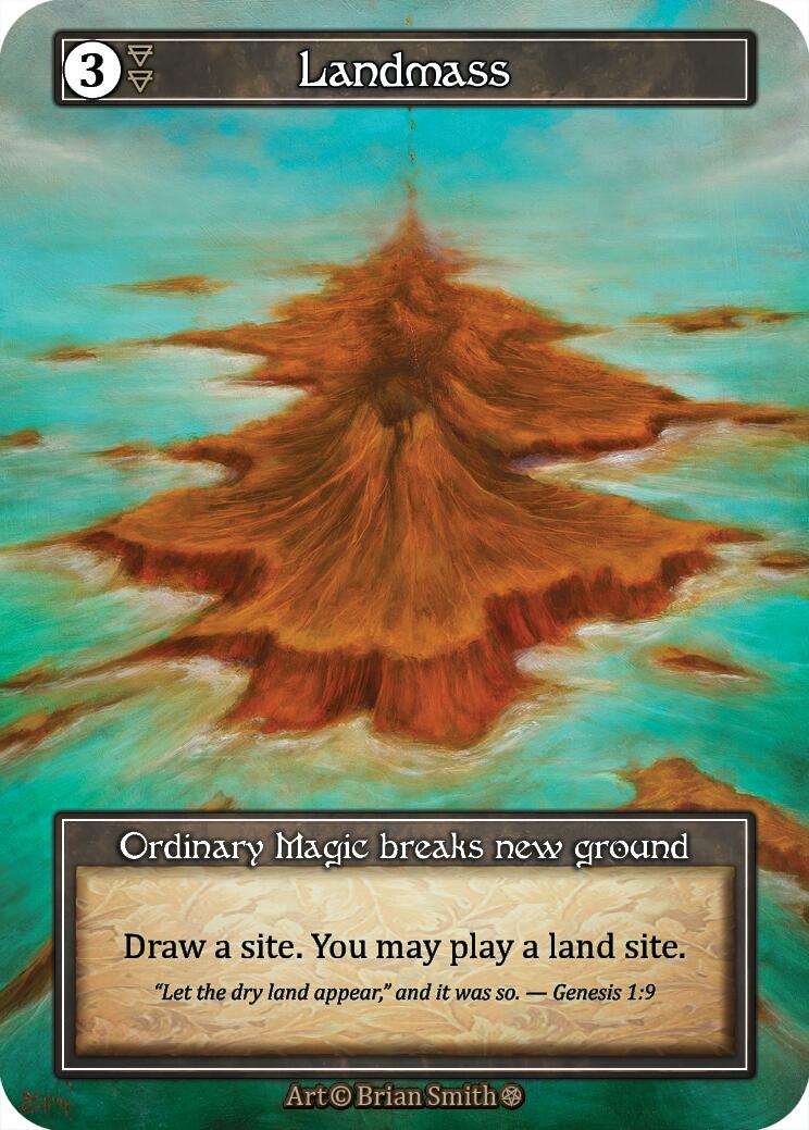 Landmass (Foil) [Gothic] | Exor Games New Glasgow
