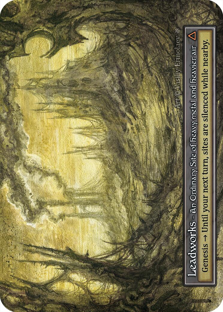 Leadworks (Foil) [Gothic] | Exor Games New Glasgow