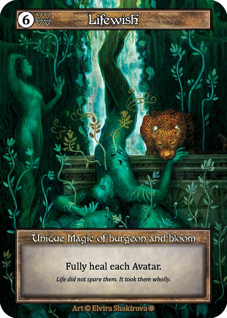 Lifewish (Foil) [Gothic] | Exor Games New Glasgow