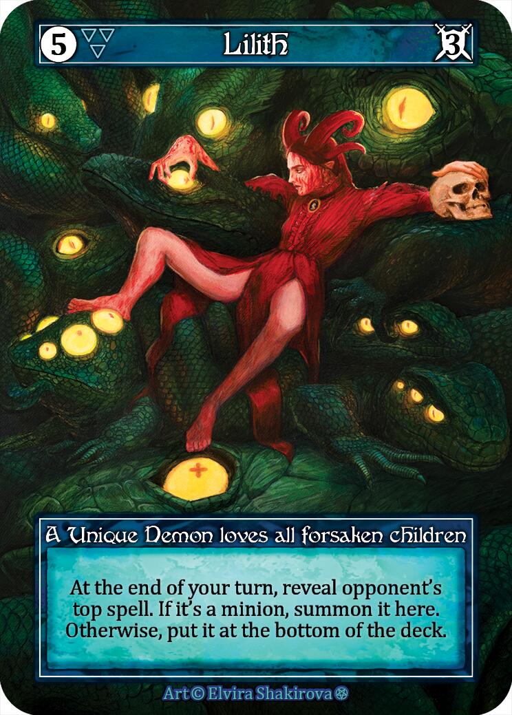 Lilith (Foil) [Gothic] | Exor Games New Glasgow