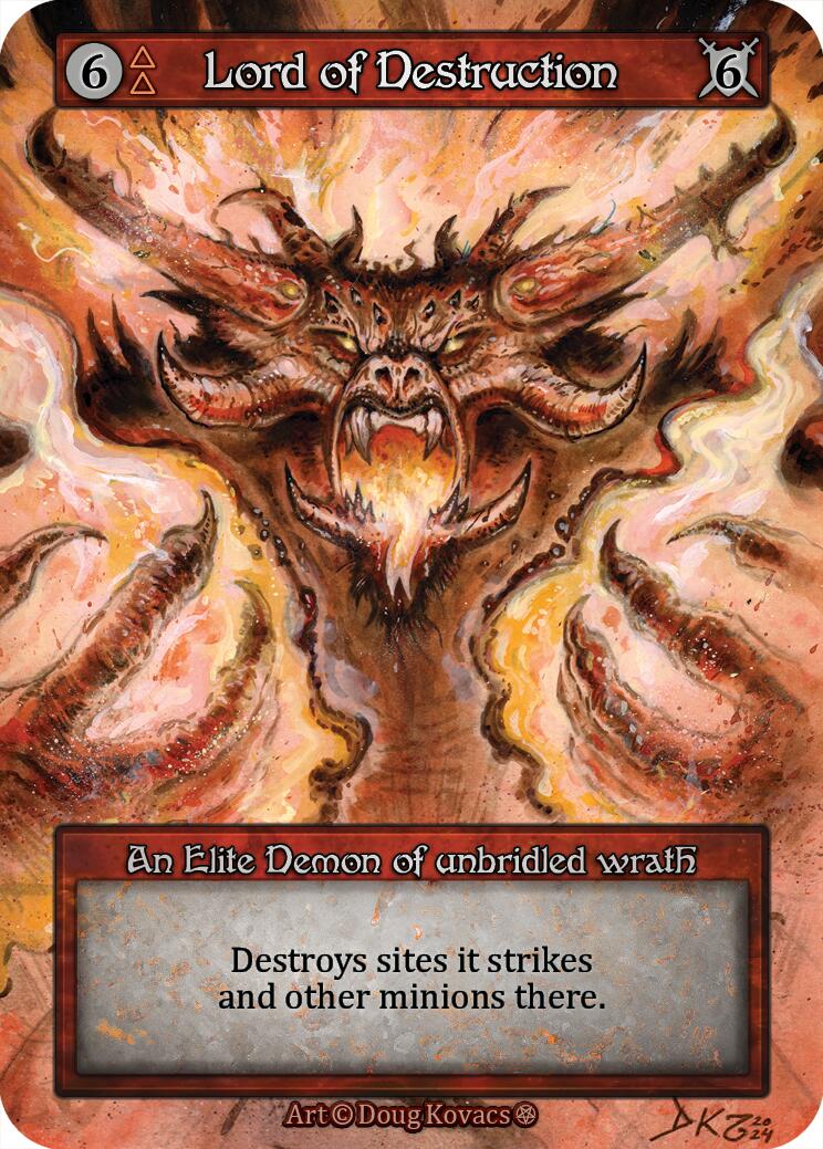 Lord of Destruction [Gothic] | Exor Games New Glasgow