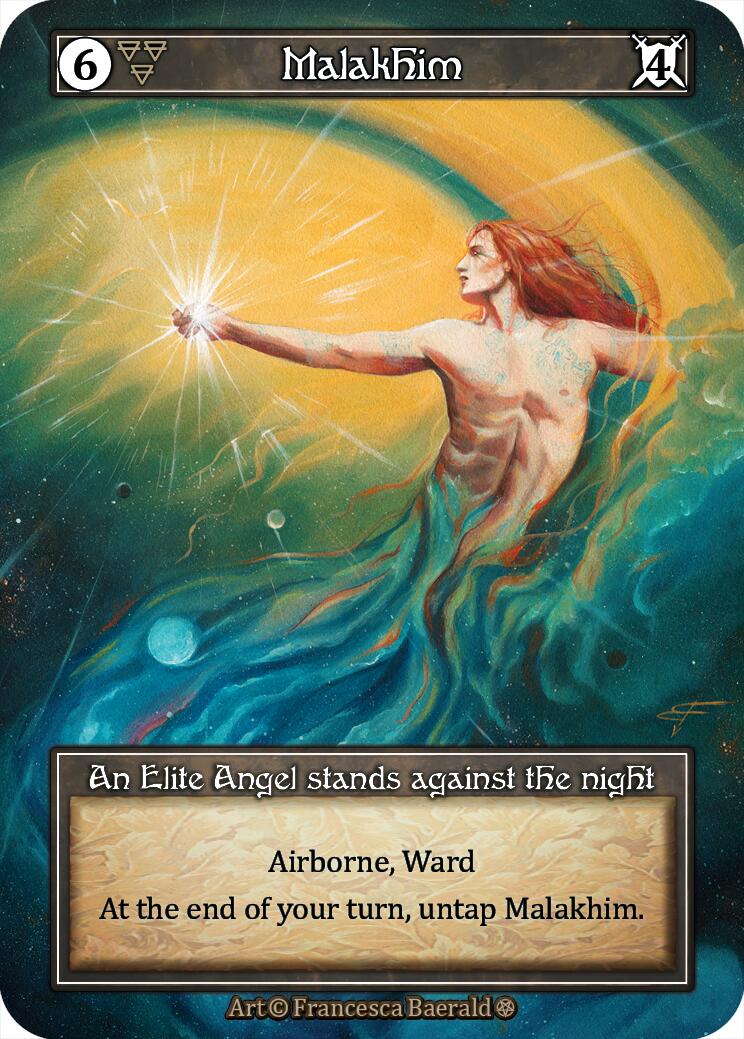Malakhim (Foil) [Gothic] | Exor Games New Glasgow