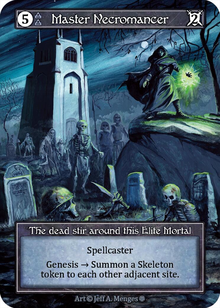 Master Necromancer (Foil) [Gothic] | Exor Games New Glasgow
