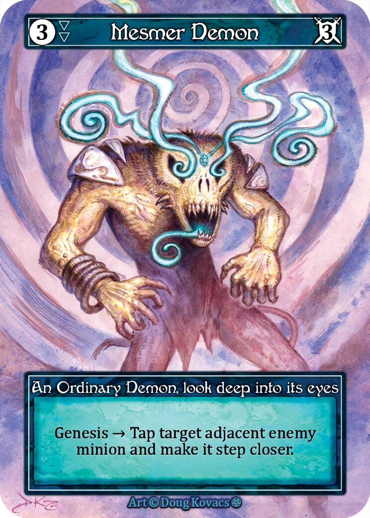 Mesmer Demon (Foil) [Gothic] | Exor Games New Glasgow