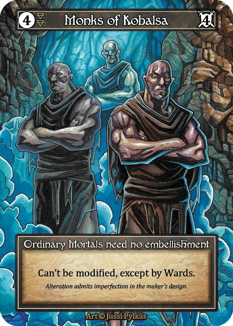Monks of Kobalsa (Foil) [Gothic] | Exor Games New Glasgow