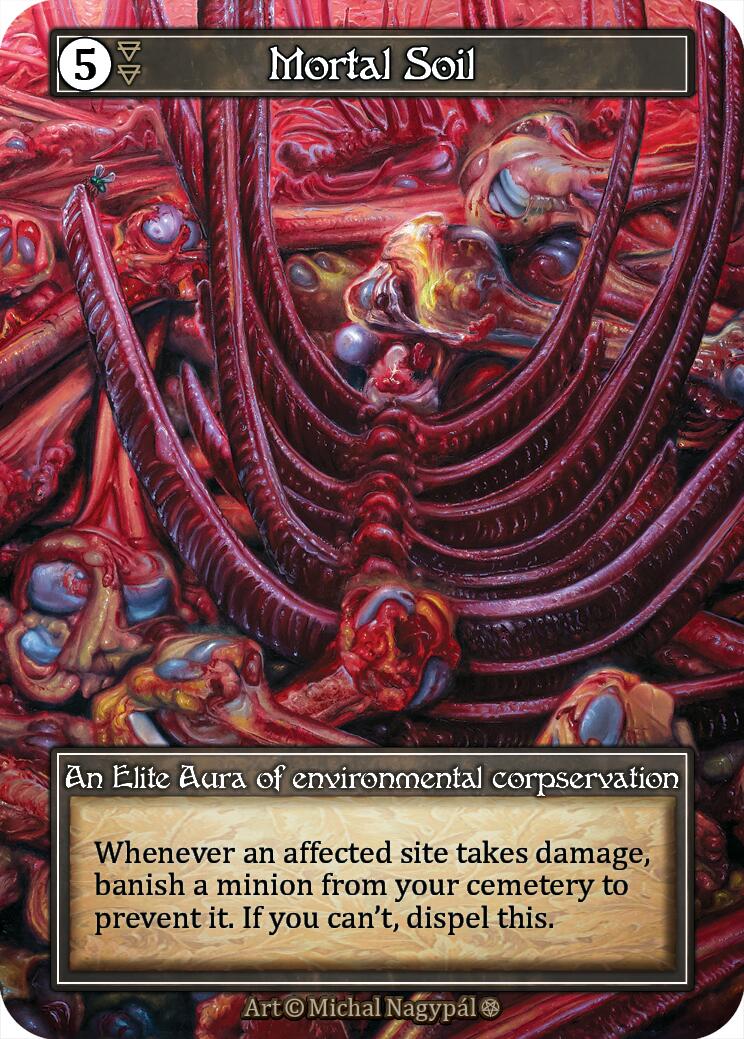 Mortal Soil (Foil) [Gothic] | Exor Games New Glasgow