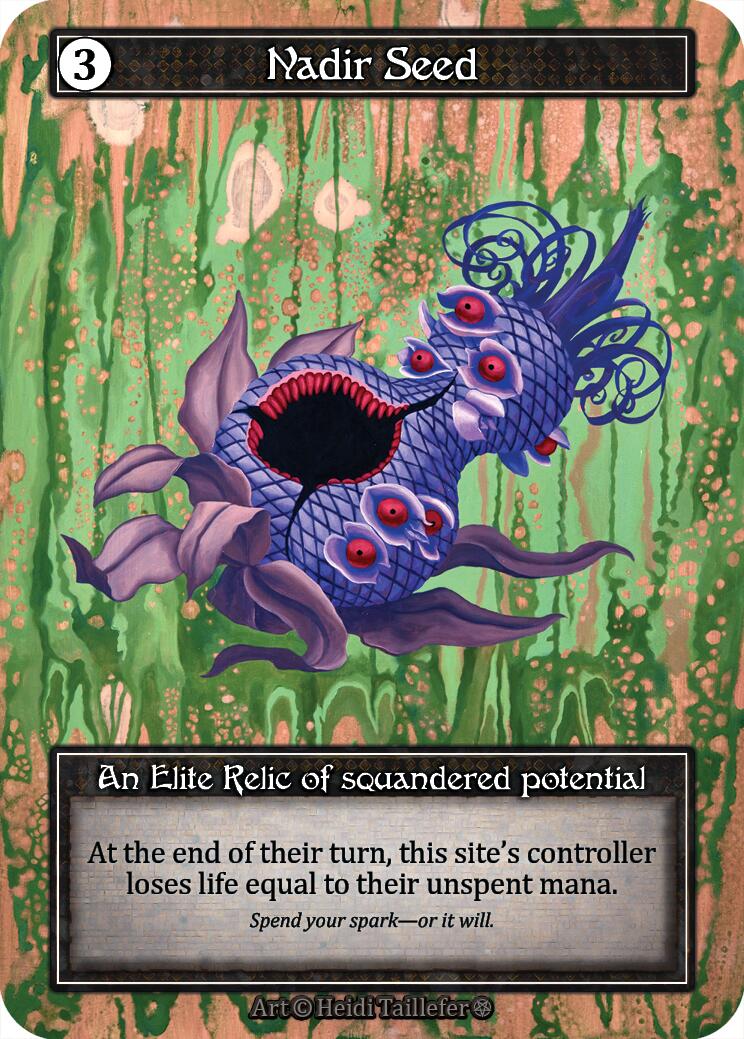 Nadir Seed (Foil) [Gothic] | Exor Games New Glasgow