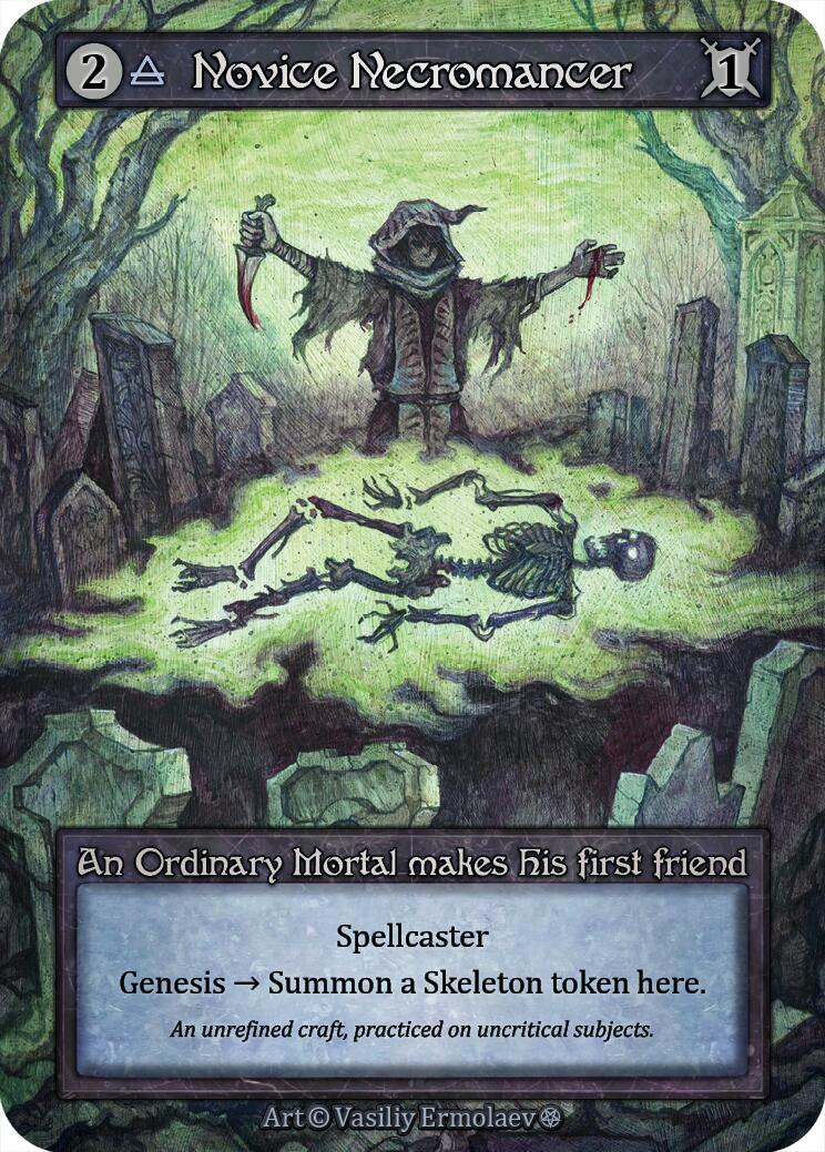 Novice Necromancer [Gothic] | Exor Games New Glasgow