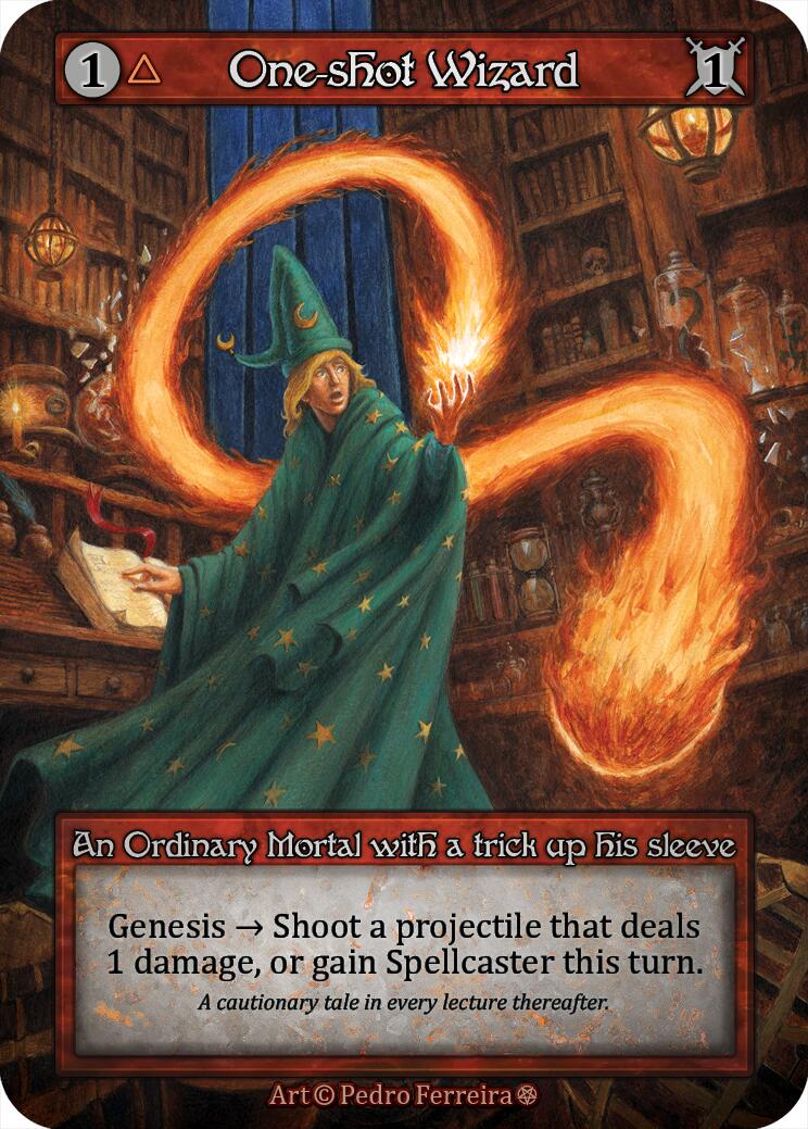 One-shot Wizard [Gothic] | Exor Games New Glasgow