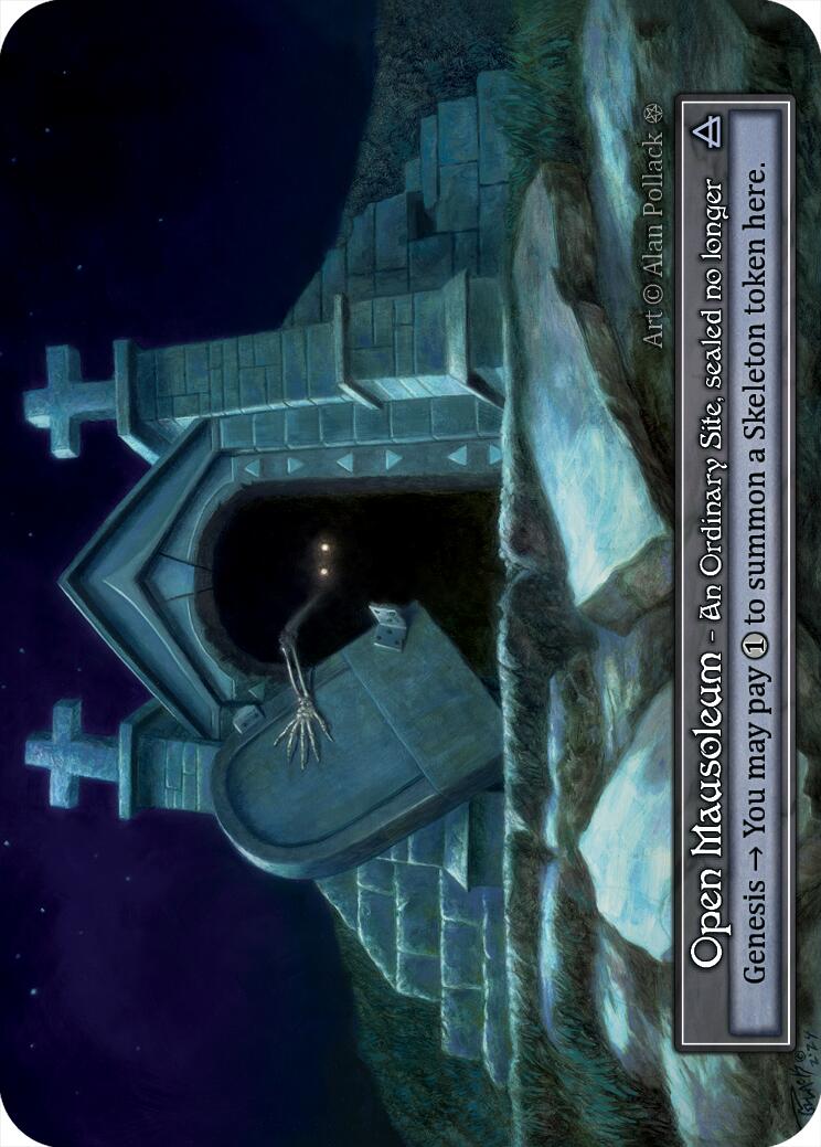 Open Mausoleum (Foil) [Gothic] | Exor Games New Glasgow