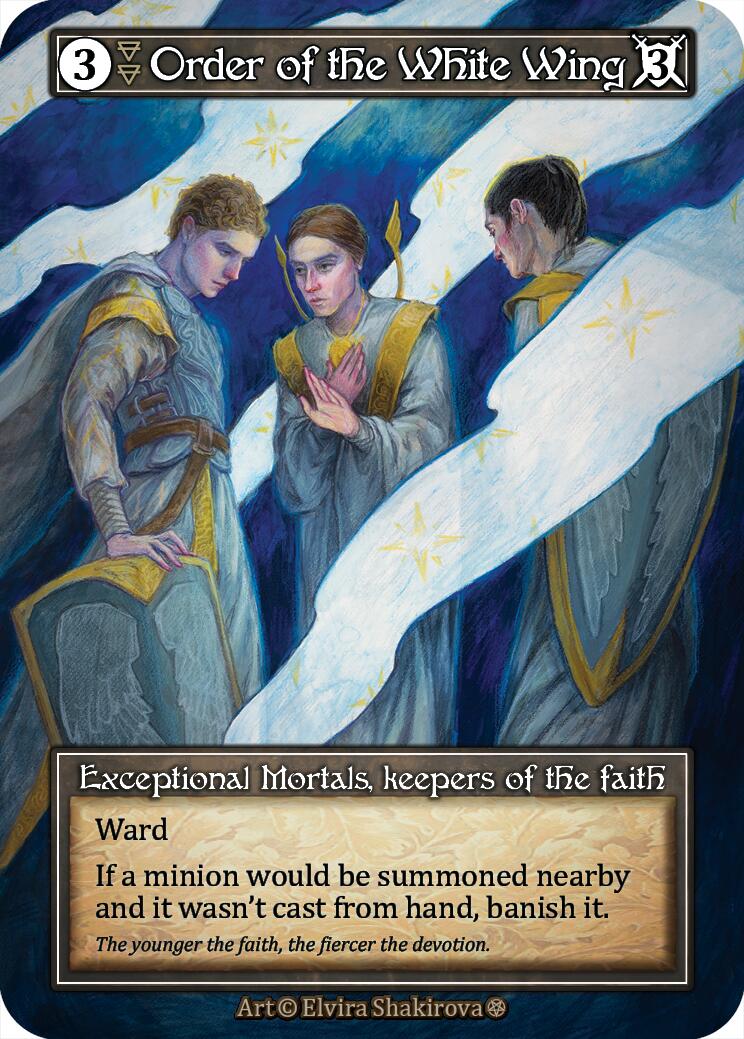 Order of the White Wing (Foil) [Gothic] | Exor Games New Glasgow