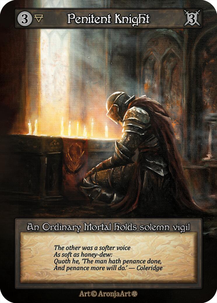 Penitent Knight [Gothic] | Exor Games New Glasgow