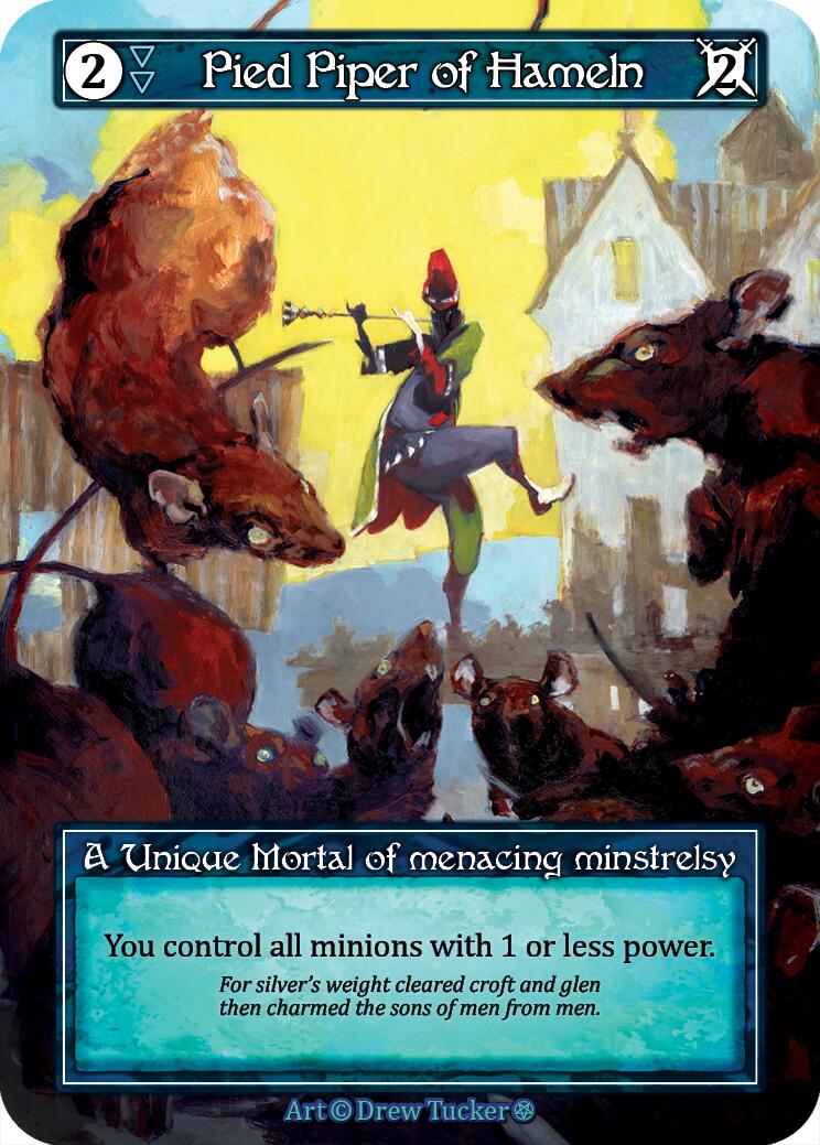 Pied Piper of Hameln (Foil) [Gothic] | Exor Games New Glasgow