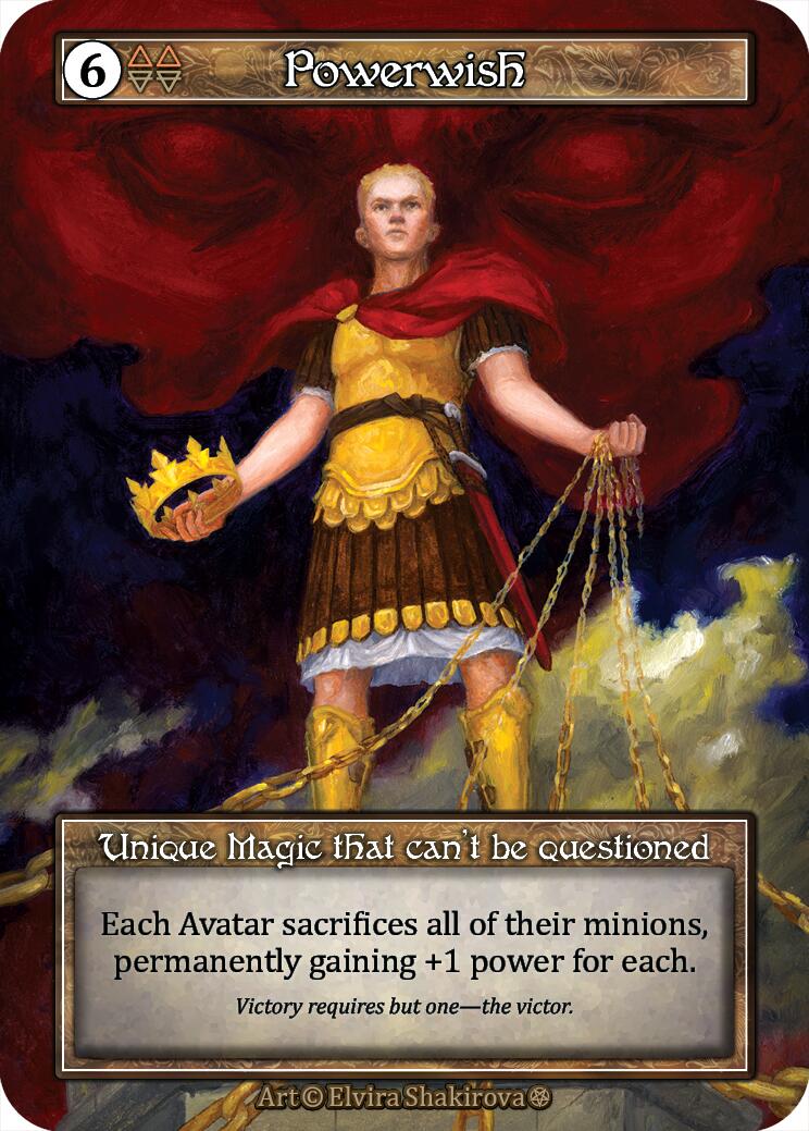Powerwish (Foil) [Gothic] | Exor Games New Glasgow