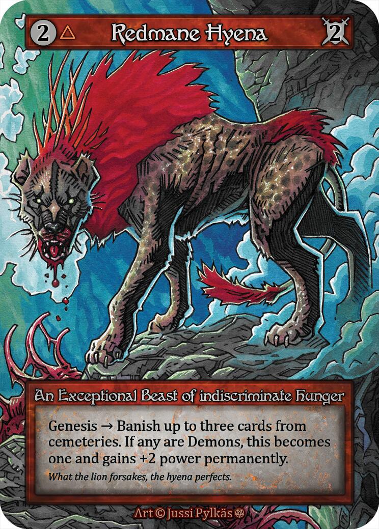 Redmane Hyena [Gothic] | Exor Games New Glasgow