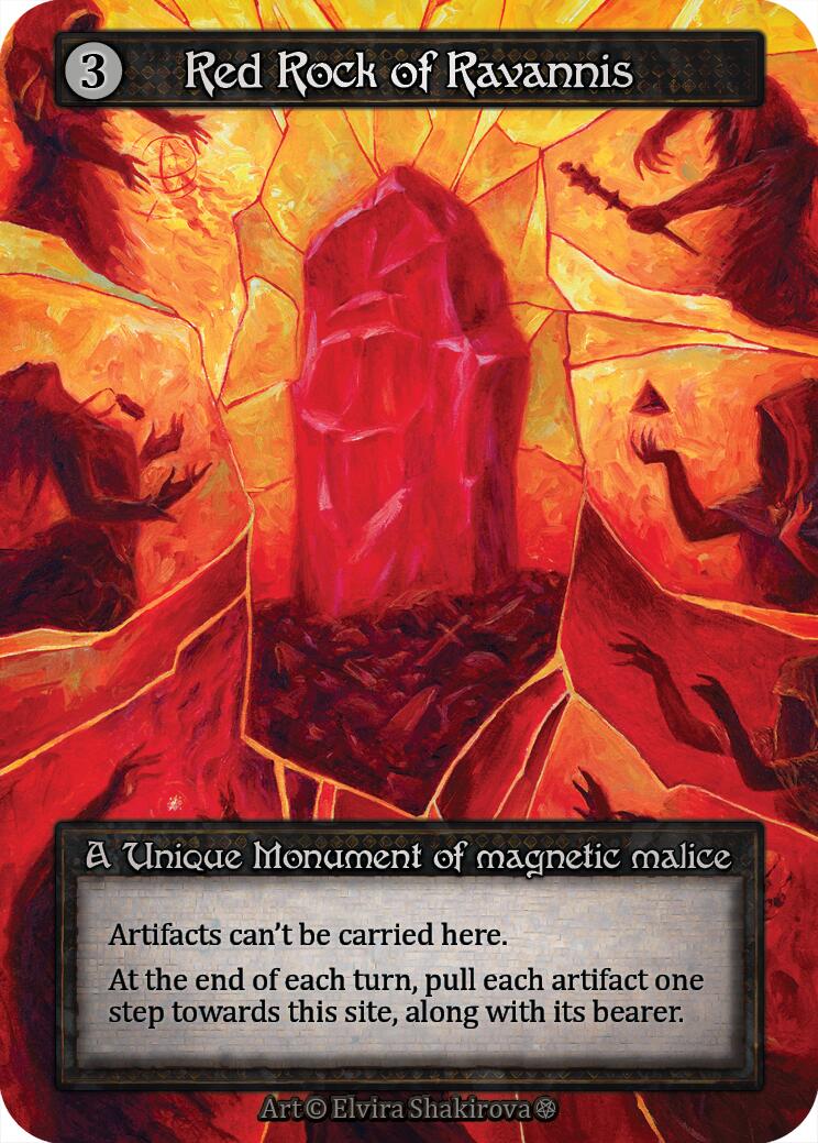 Red Rock of Ravannis [Gothic] | Exor Games New Glasgow