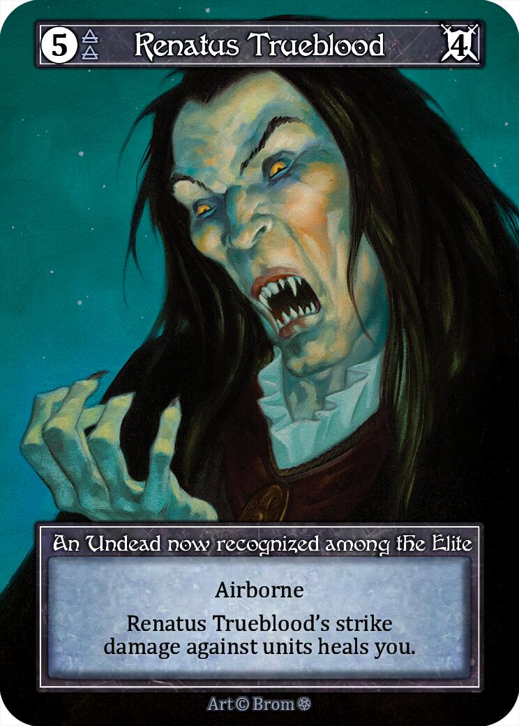 Renatus Trueblood (Foil) [Gothic] | Exor Games New Glasgow