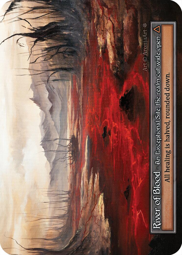 River of Blood (Foil) [Gothic] | Exor Games New Glasgow