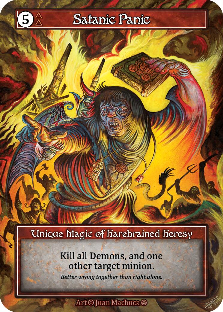 Satanic Panic (Foil) [Gothic] | Exor Games New Glasgow