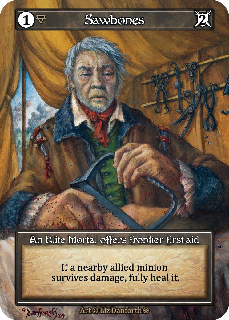 Sawbones (Foil) [Gothic] | Exor Games New Glasgow