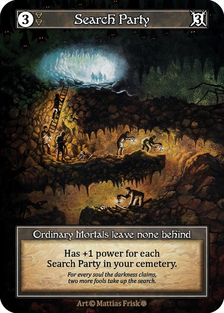 Search Party (Foil) [Gothic] | Exor Games New Glasgow
