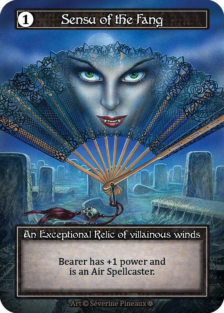 Sensu of the Fang (Foil) [Gothic] | Exor Games New Glasgow
