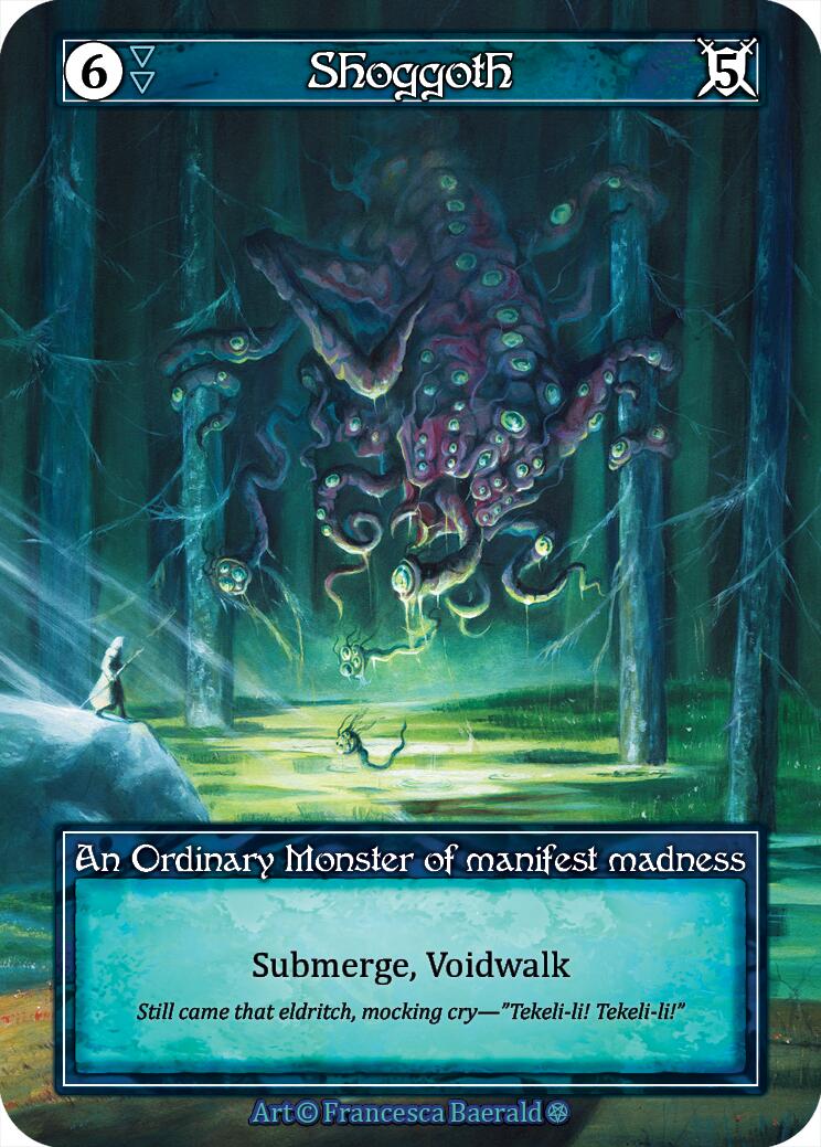 Shoggoth (Foil) [Gothic] | Exor Games New Glasgow