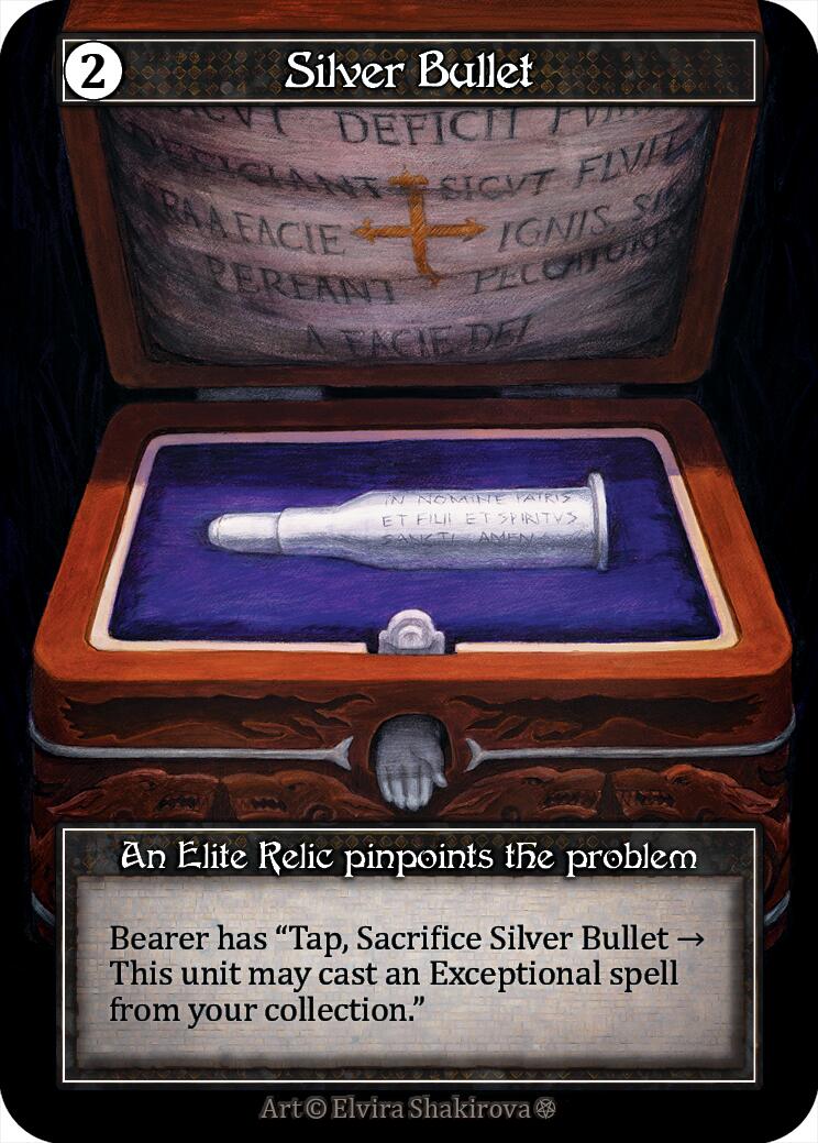 Silver Bullet (Foil) [Gothic] | Exor Games New Glasgow
